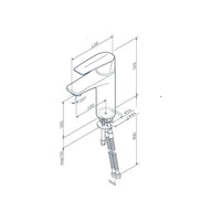 FGA02100 Bad Armatur Gem Waschtischarmatur Wasserhahn ampm-store.de