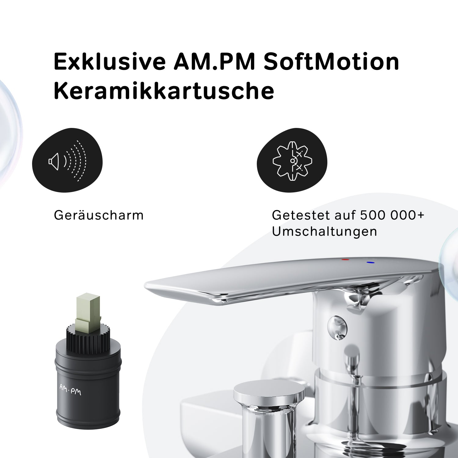 FGA10000 Wannenarmatur Gem Mischbatterie Badewanne Wasserhahn Bad ampm-store.de