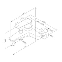 FGA10000 Gem Einhebel-Wannenarmatur/Brausearmatur | Online Store von AM.PM