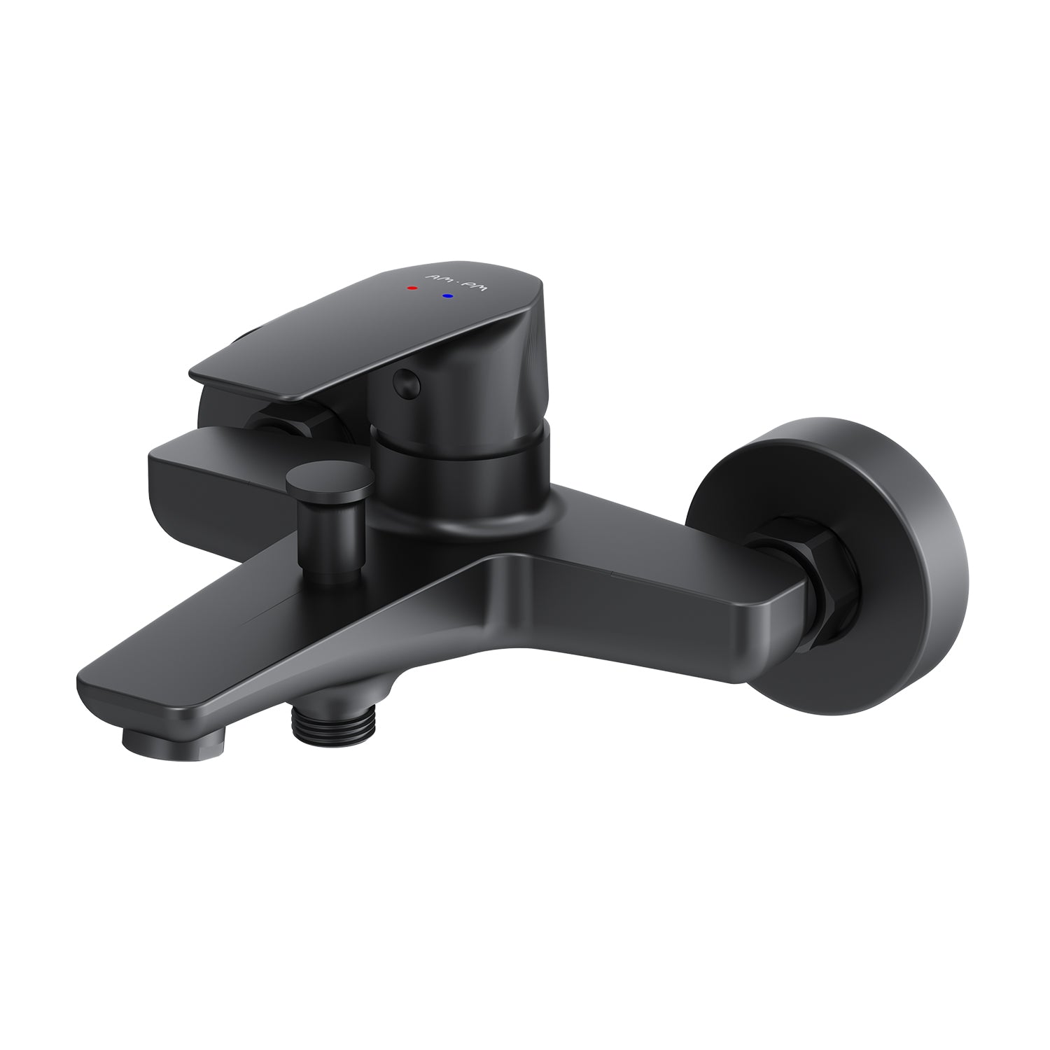 FGA10022 Wannenarmatur Gem Mischbatterie Badewanne Wasserhahn Bad, Schwarz ampm-store.de