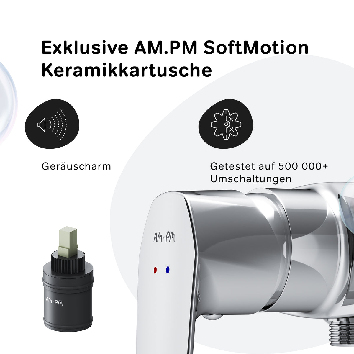 FGA20000 Duscharmatur Gem Brausearmatur Mischbatterie Dusche ampm-store.de