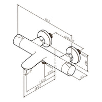 FLA50000 Like Thermostat Wannen/Brausearmatur | Online Store von AM.PM