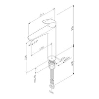 FLA92000 Like Einhebel-Waschtischarmatur mit hohem Auslauf | Online Store von AM.PM