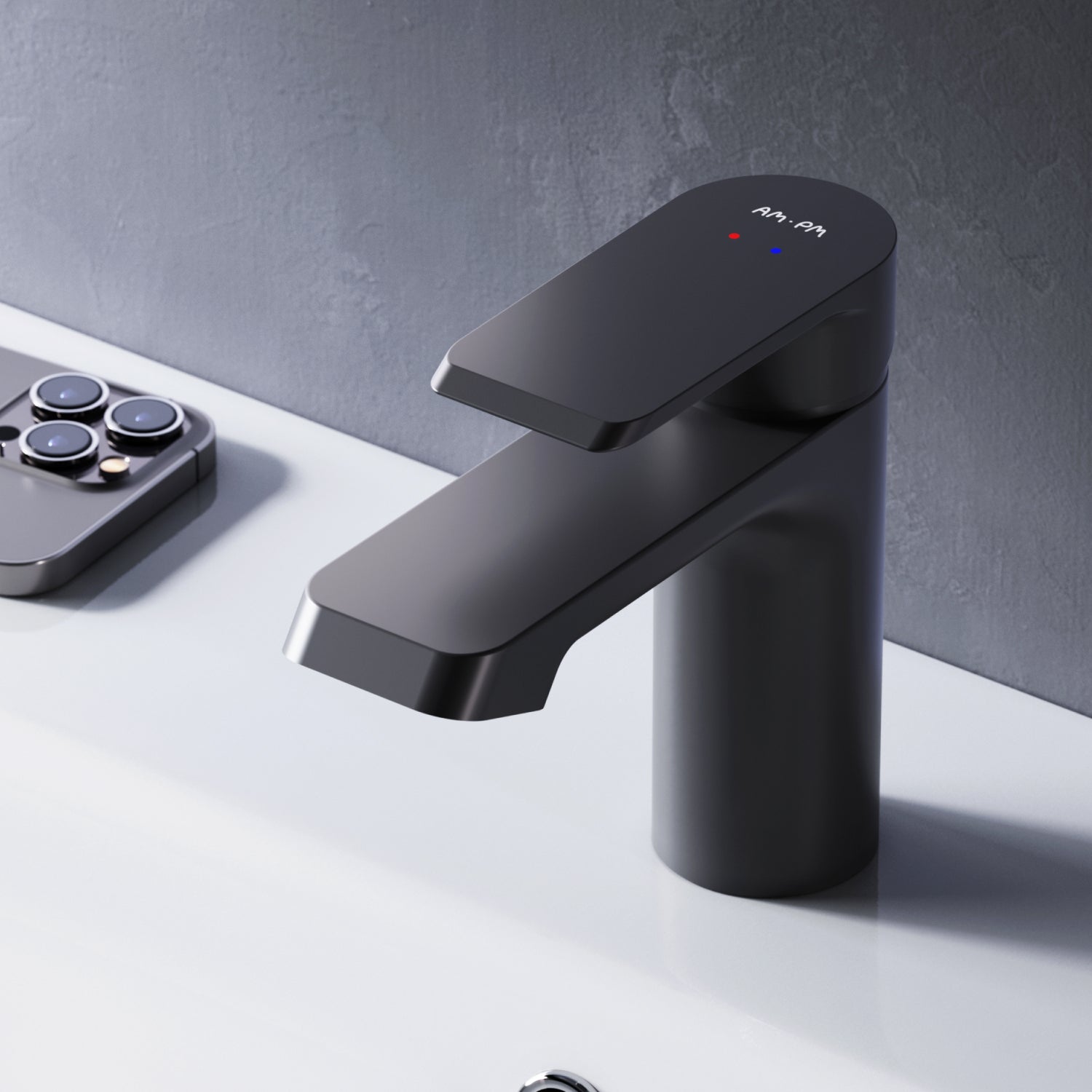 Robinet de salle de bain Flash FNA02122, noir