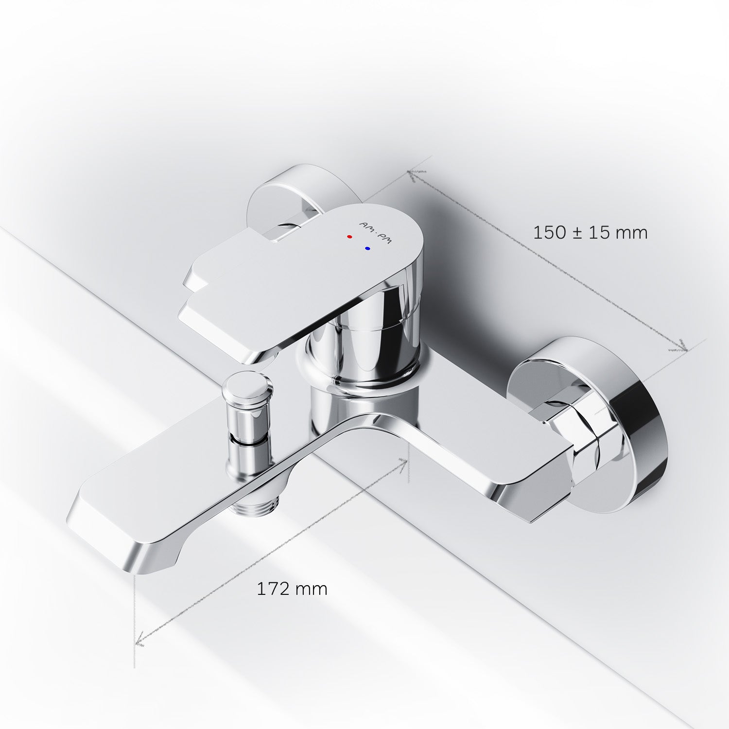 FNA10000 Robinet de baignoire Flash Mitigeur de baignoire Robinet de salle de bain