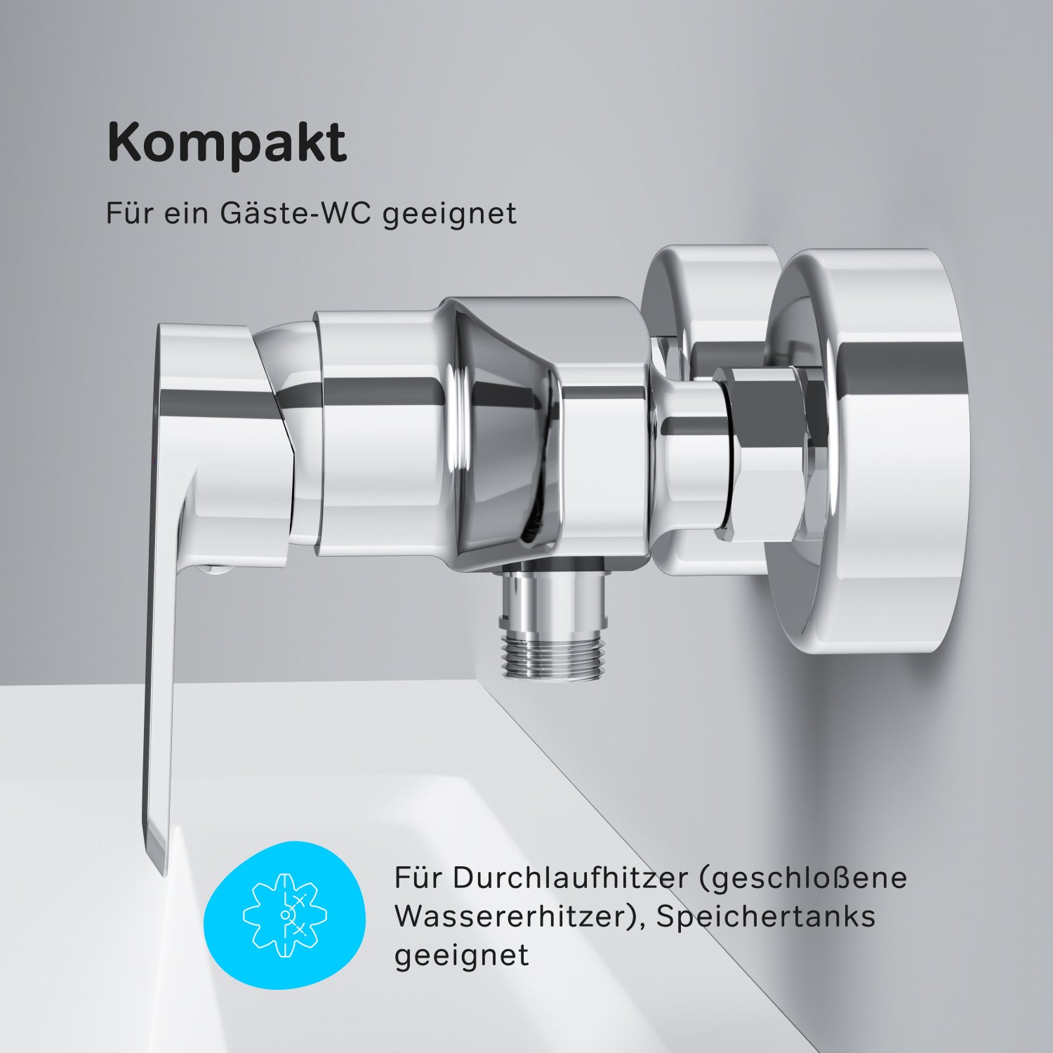 Robinet de douche FNA20000 Flash Mitigeur de douche, chromé