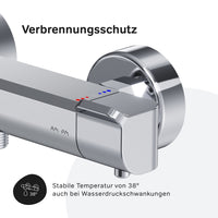 FNA40000 Duscharmatur Thermostat Flash Brausearmatur Mischbatterie Dusche ampm-store.de