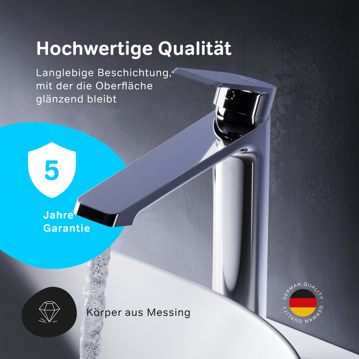 Robinet mitigeur de lavabo haut Flash–FNA92000