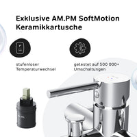 FPA10000 Wannenarmatur Spike Mischbatterie Badewanne Wasserhahn Bad ampm-store.de