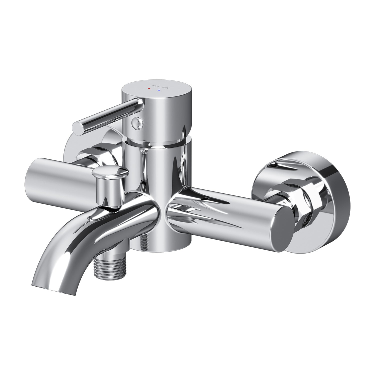 FPA10000 Wannenarmatur Spike Mischbatterie Badewanne Wasserhahn Bad ampm-store.de