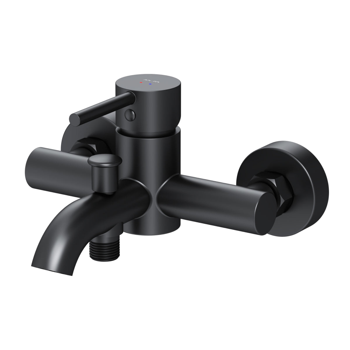 Robinet de baignoire Spike, noir–FPA10022