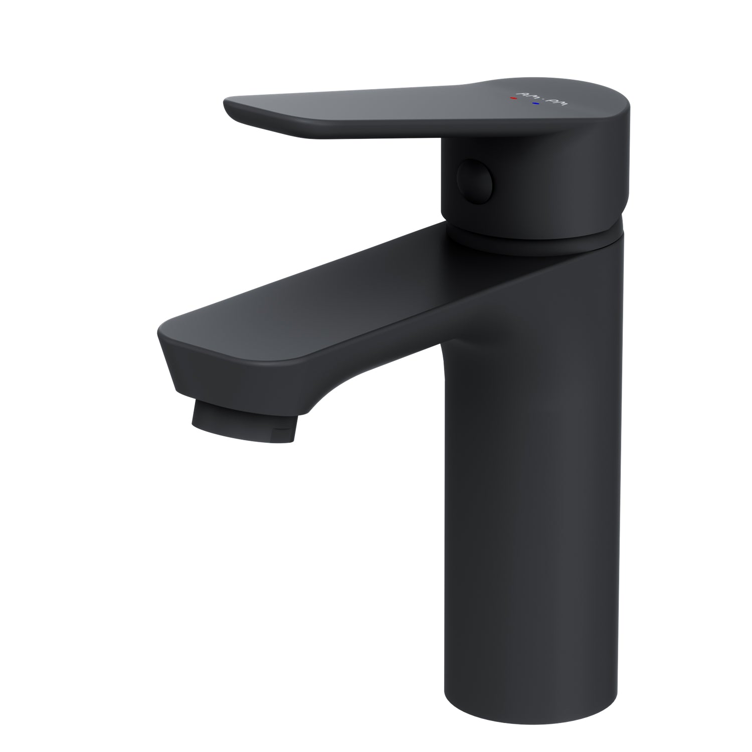 FTA02122 Bad Armatur Hit Waschtischarmatur S-Größe Wasserhahn, Schwarz ampm-store.de