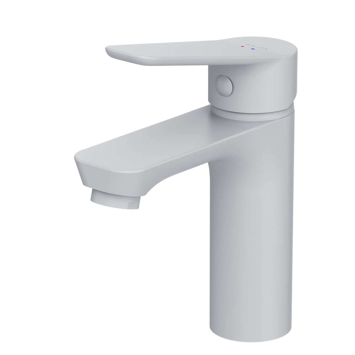FTA02133 Bad Armatur Hit Waschtischarmatur S-Größe Wasserhahn, Weiß ampm-store.de