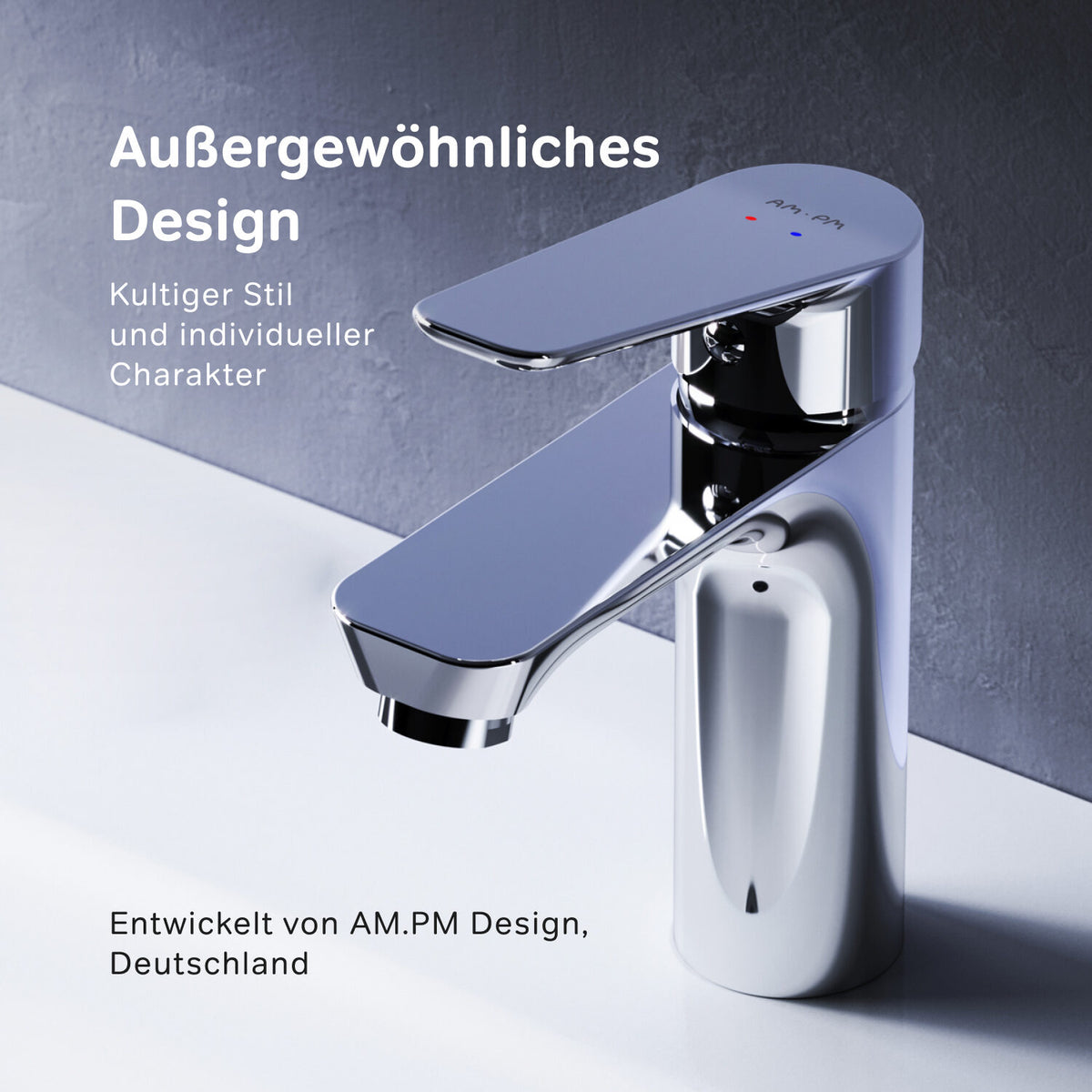 FTA02200 Bad Armatur Hit Waschtischarmatur M-Größe Wasserhahn ampm-store.de