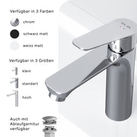 FTA02200 Bad Armatur Hit Waschtischarmatur M-Größe Wasserhahn ampm-store.de