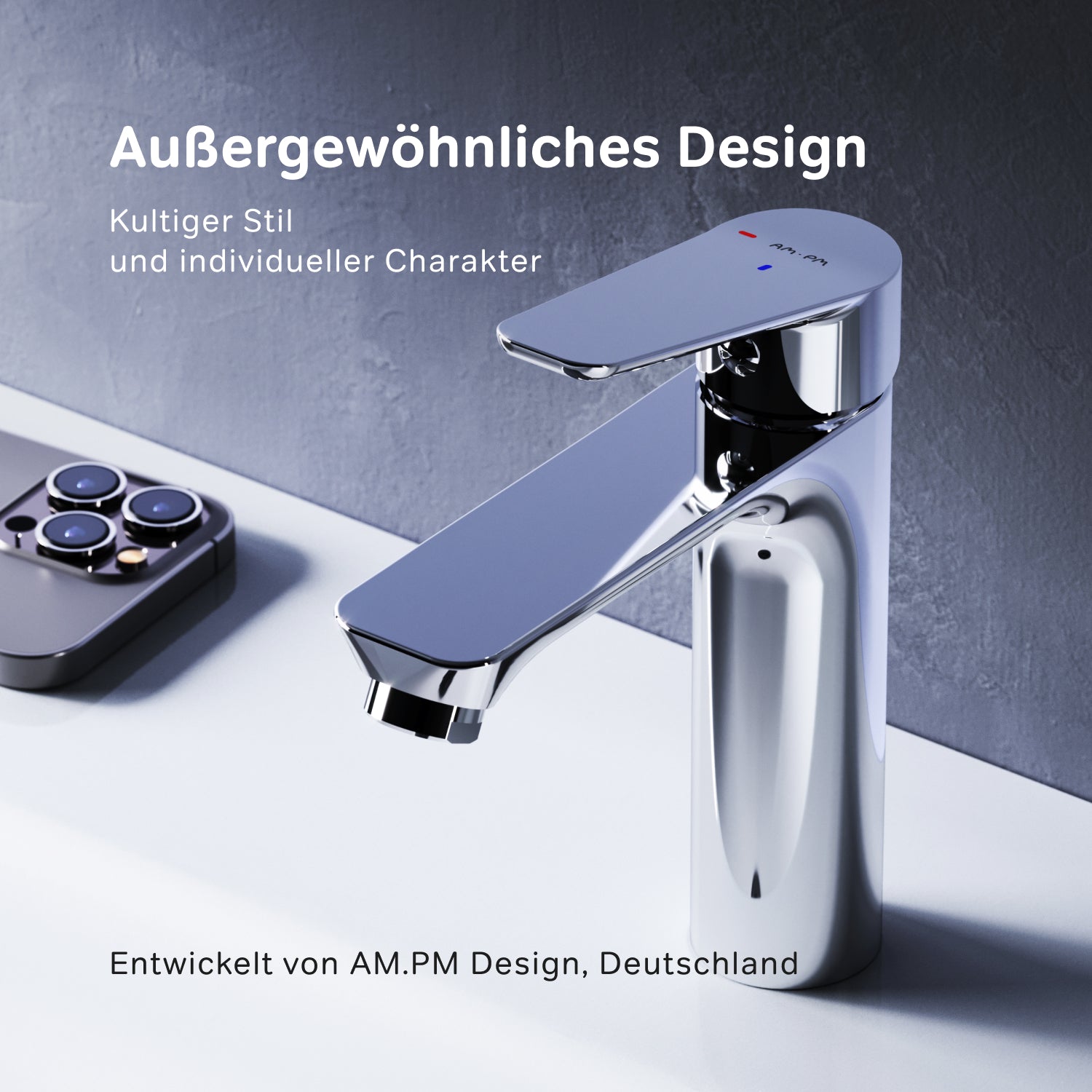 Robinet de lavabo Hit EcoStart FTA02800, chromé