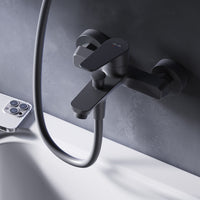 FTA10022 Wannenarmatur Hit Mischbatterie Badewanne Wasserhahn Bad, Schwarz ampm-store.de