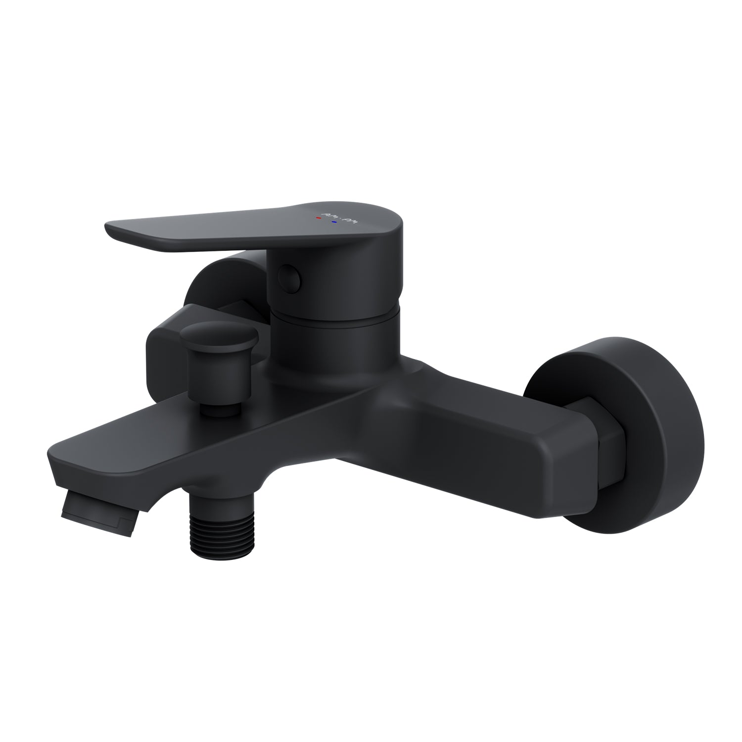 FTA10022 Wannenarmatur Hit Mischbatterie Badewanne Wasserhahn Bad, Schwarz ampm-store.de