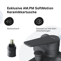 FTA10022 Wannenarmatur Hit Mischbatterie Badewanne Wasserhahn Bad, Schwarz ampm-store.de
