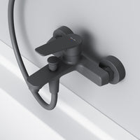 FTA10022 Wannenarmatur Hit Mischbatterie Badewanne Wasserhahn Bad, Schwarz ampm-store.de