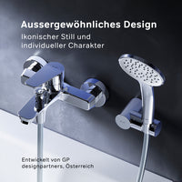 FTA15000 Wannenarmatur mit Handbrause und Halter Hit Mischbatterie Badewanne Wasserhahn Bad ampm-store.de