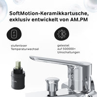 FTA15000 Wannenarmatur mit Handbrause und Halter Hit Mischbatterie Badewanne Wasserhahn Bad ampm-store.de