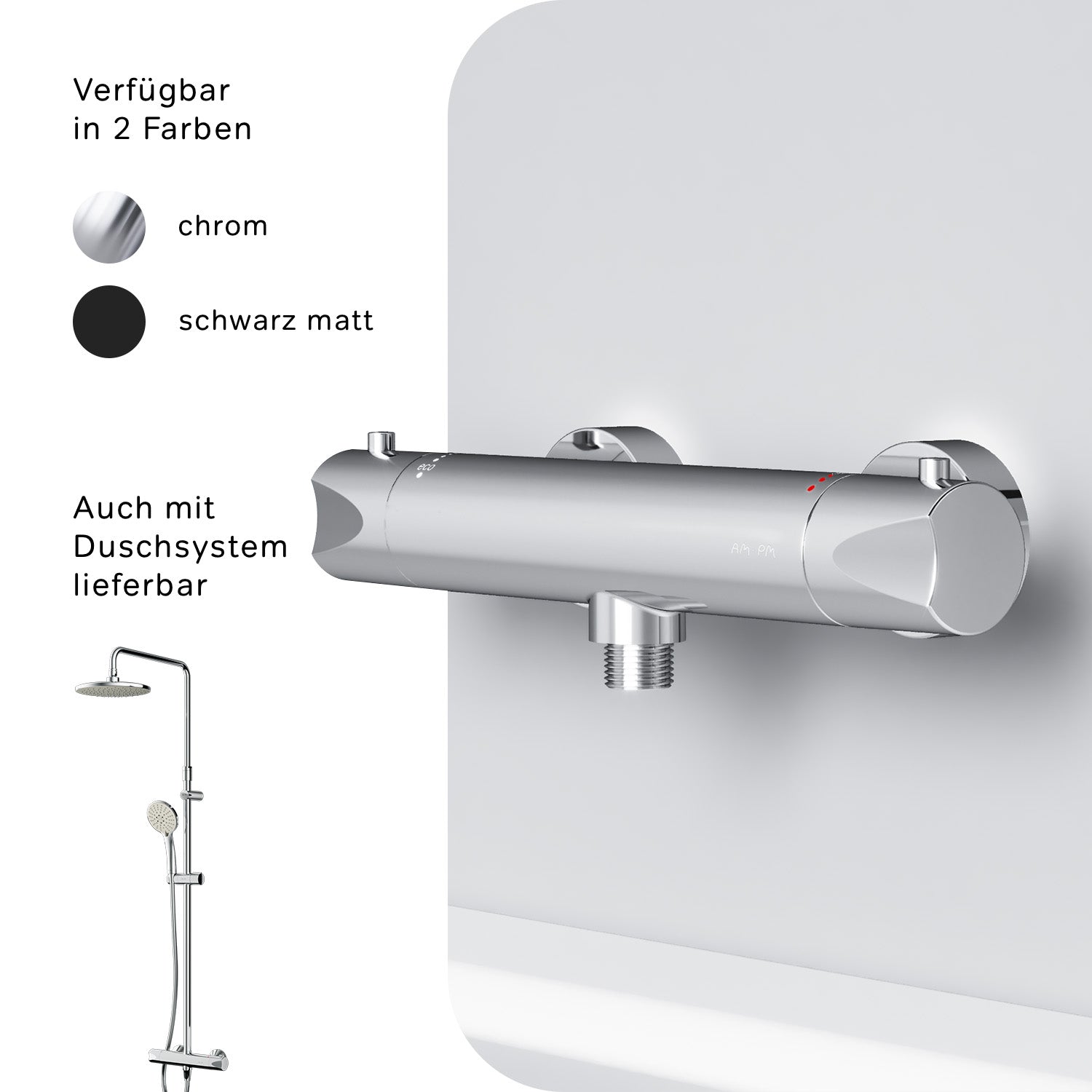 FTA40000 Hit Thermostat Duscharmatur | Online Store von AM.PM