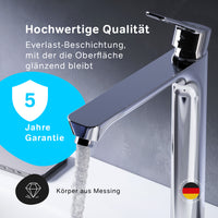 FTA92000 Bad Armatur Hit Waschtischarmatur mit hohem Auslauf Wasserhahn ampm-store.de