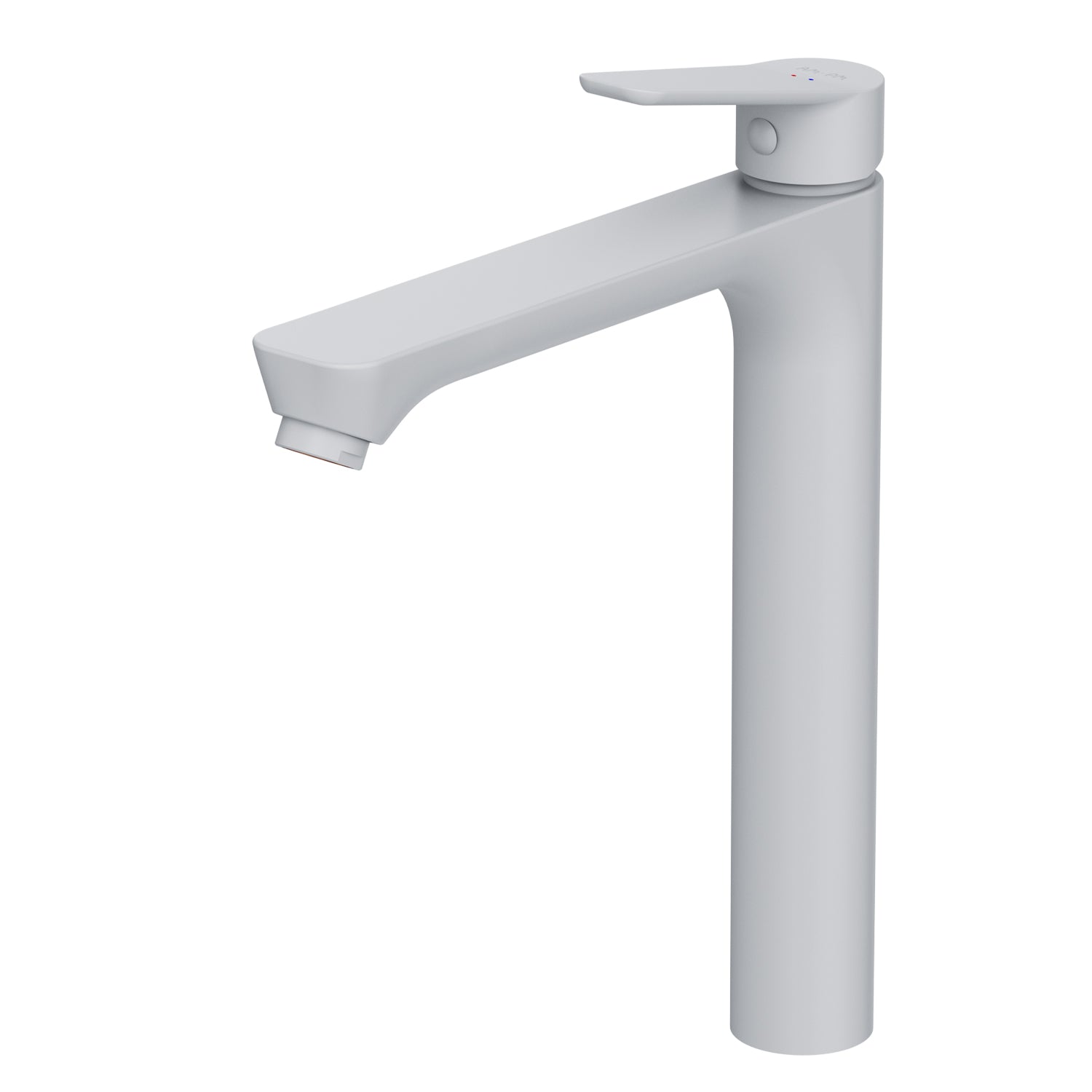FTA92033 Bad Armatur Hit Waschtischarmatur mit hohem Auslauf Wasserhahn, Weiß ampm-store.de
