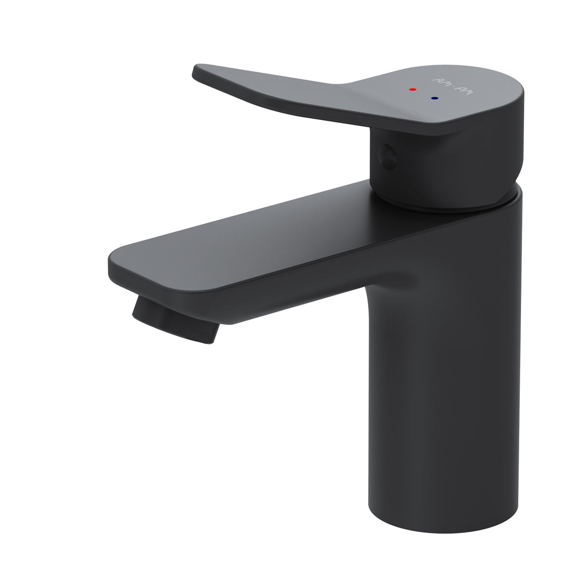 FXA02122 Bad Armatur X-Joy Waschtischarmatur Wasserhahn, Schwarz ampm-store.de