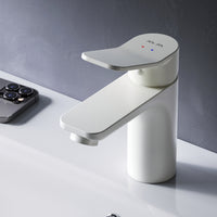 FXA02133 Bad Armatur X-Joy Waschtischarmatur Wasserhahn, Weiß ampm-store.de