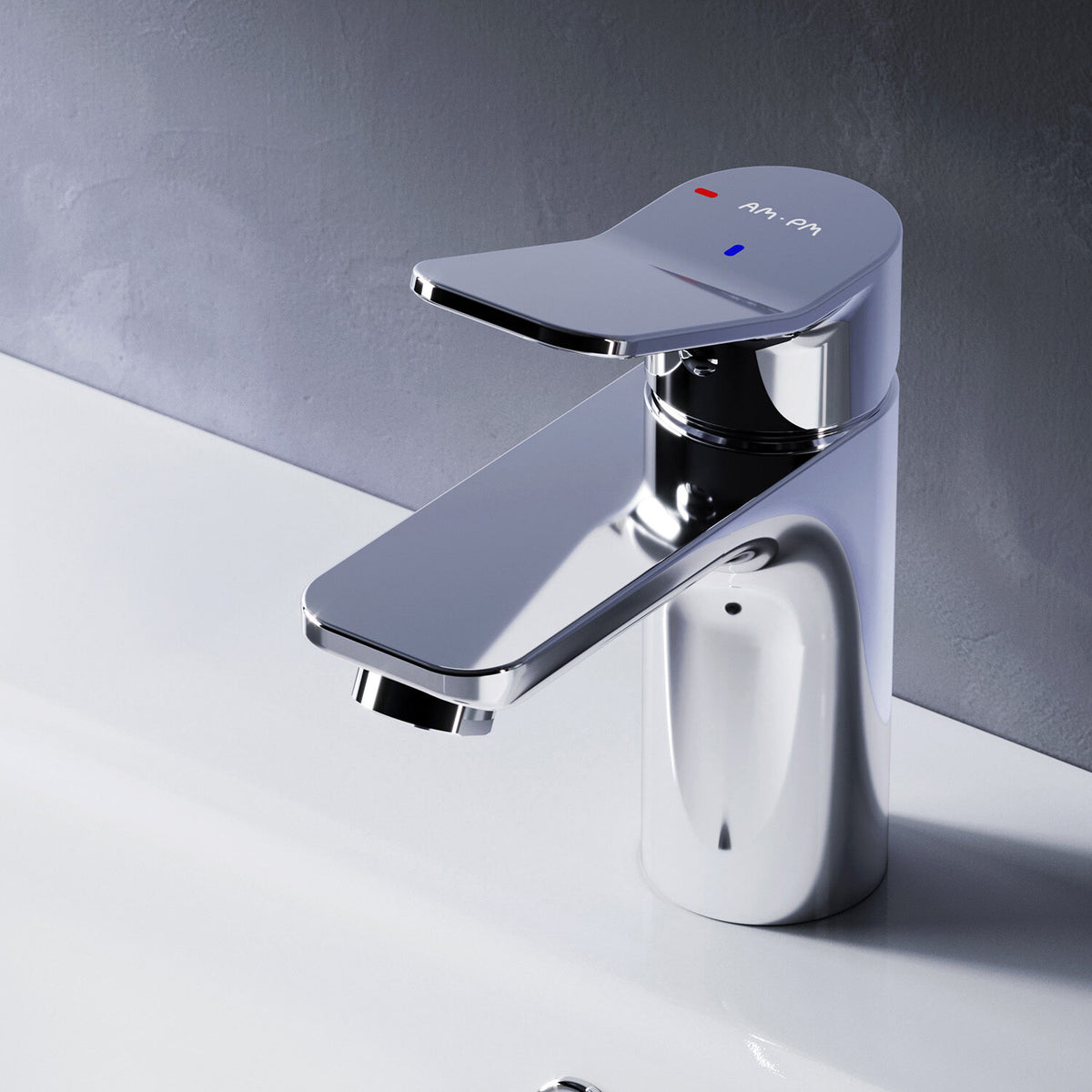 FXA02800 Bad Armatur X-Joy Waschtischarmatur EcoStart-Funktion Wasserhahn ampm-store.de