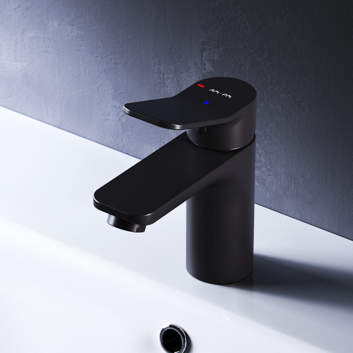 Mitigeur de lavabo X-Joy avec EcoStart, noir–FXA02822