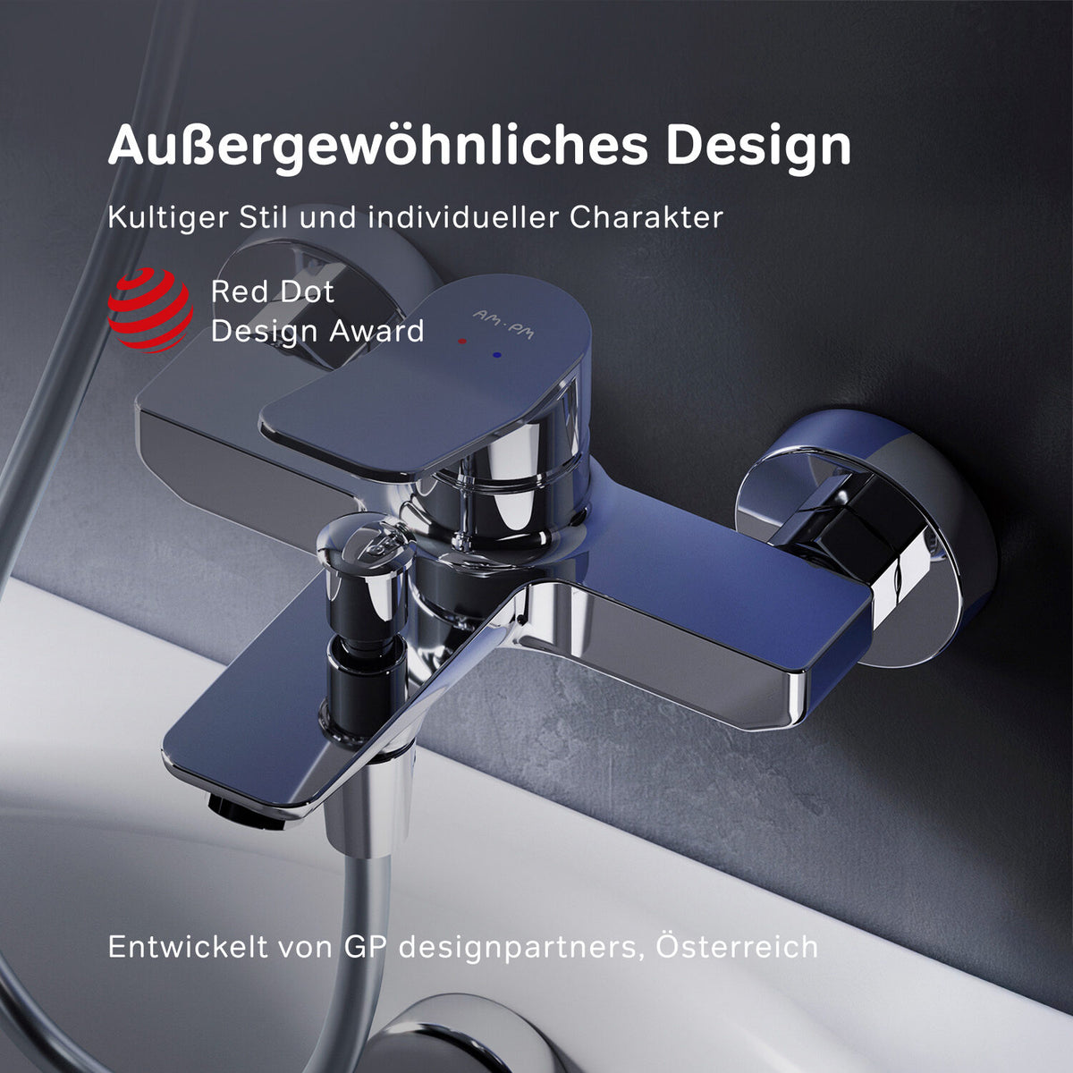 FXA10000 Wannenarmatur X-Joy Mischbatterie Badewanne Wasserhahn Bad ampm-store.de