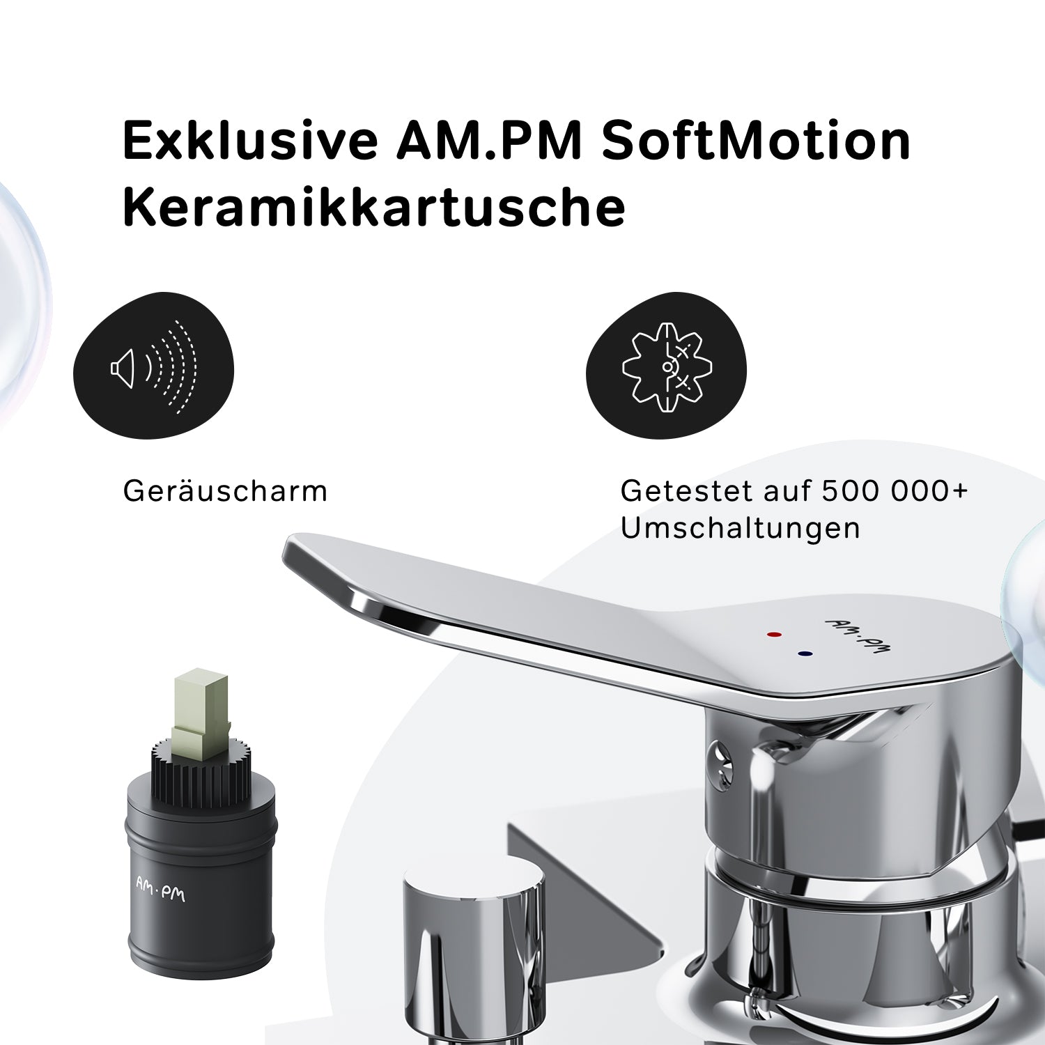FXA10000 Wannenarmatur X-Joy Mischbatterie Badewanne Wasserhahn Bad ampm-store.de