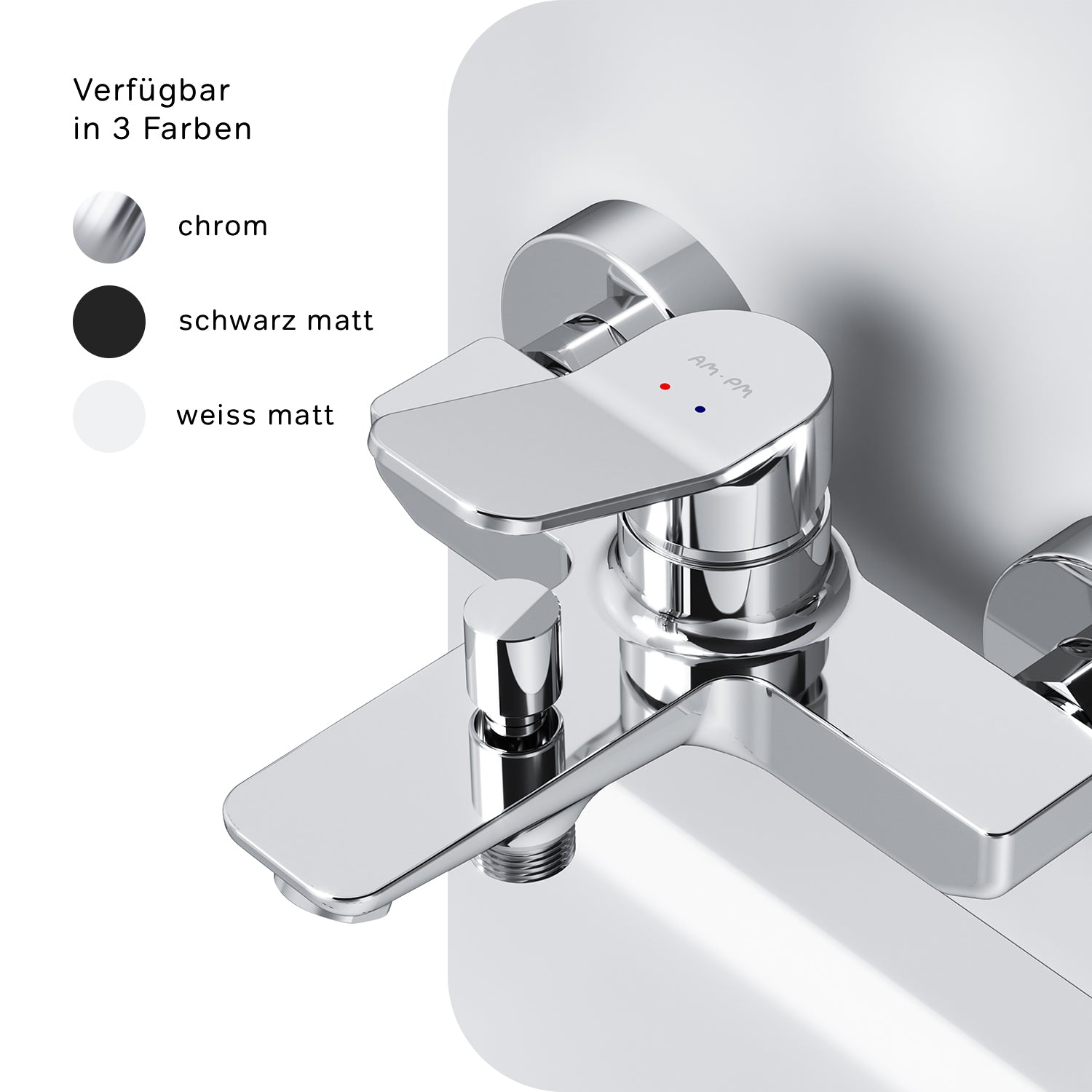 FXA10000 Wannenarmatur X-Joy Mischbatterie Badewanne Wasserhahn Bad ampm-store.de