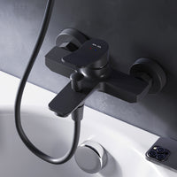 FXA10022 Wannenarmatur X-Joy Mischbatterie Badewanne Wasserhahn Bad, Schwarz ampm-store.de