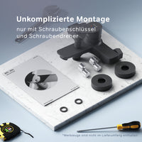 FXA10022 Wannenarmatur X-Joy Mischbatterie Badewanne Wasserhahn Bad, Schwarz ampm-store.de