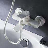 FXA10033 Wannenarmatur X-Joy Mischbatterie Badewanne Wasserhahn Bad, Weiß ampm-store.de