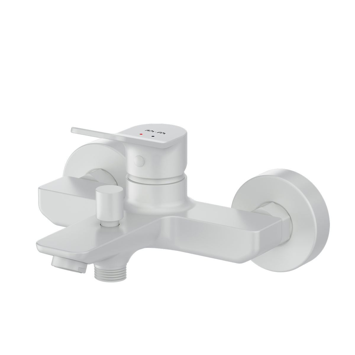 FXA10033 Wannenarmatur X-Joy Mischbatterie Badewanne Wasserhahn Bad, Weiß ampm-store.de