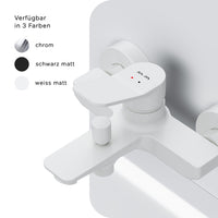 FXA10033 Wannenarmatur X-Joy Mischbatterie Badewanne Wasserhahn Bad, Weiß ampm-store.de