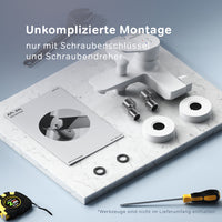 FXA10033 Wannenarmatur X-Joy Mischbatterie Badewanne Wasserhahn Bad, Weiß ampm-store.de