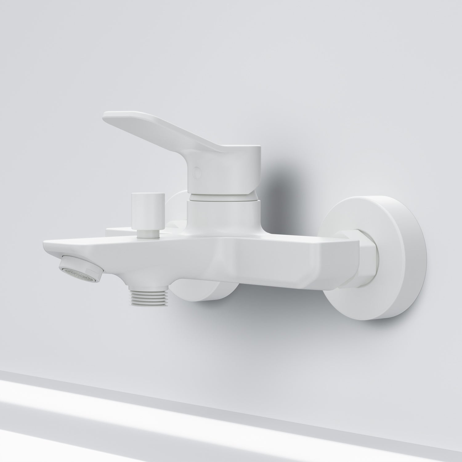 FXA10033 Wannenarmatur X-Joy Mischbatterie Badewanne Wasserhahn Bad, Weiß ampm-store.de