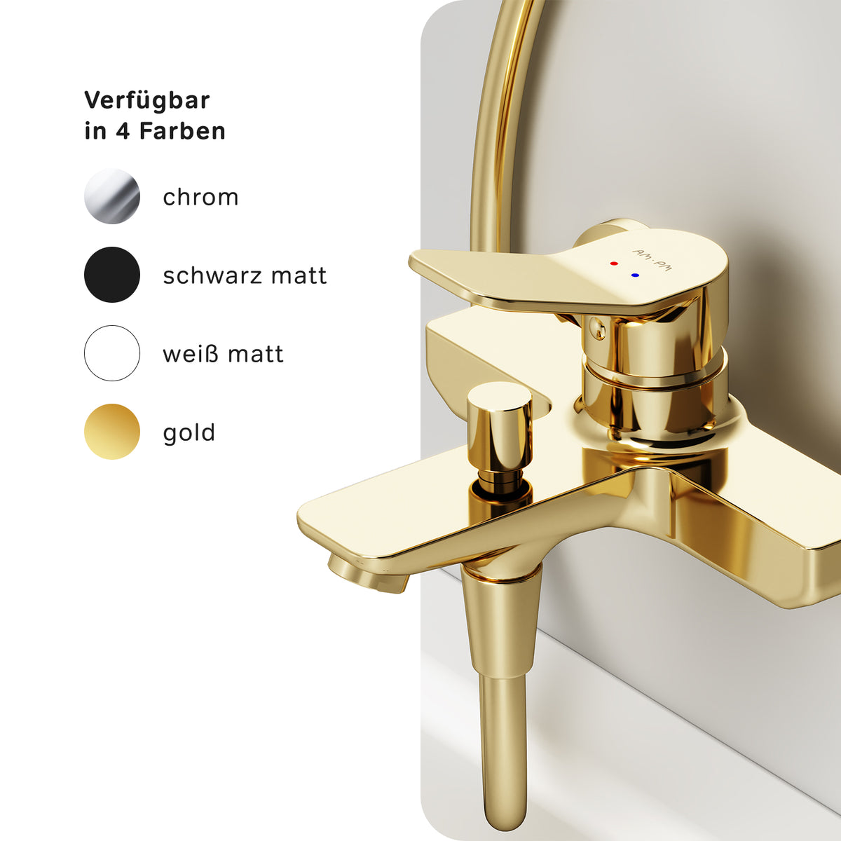 Wannenarmatur X-Joy, Or–FXA10099