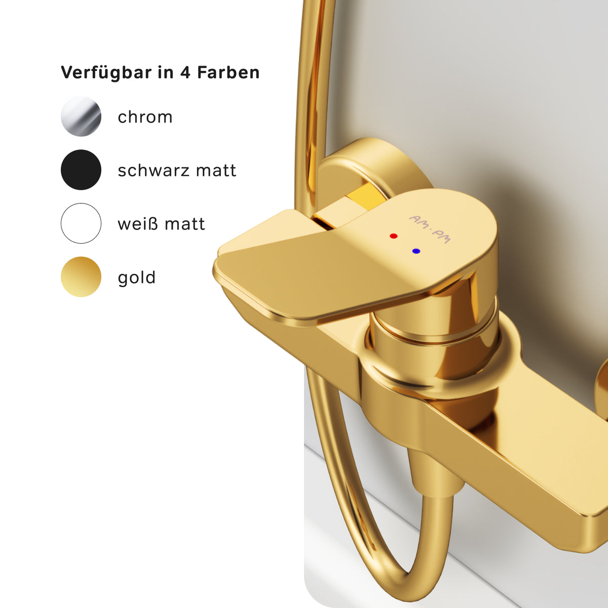 Robinet de douche X-Joy, Or–FXA20099