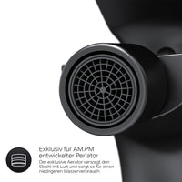 FXA83122 Bidetarmatur X-Joy Wasserhahn für Bidet, Schwarz ampm-store.de
