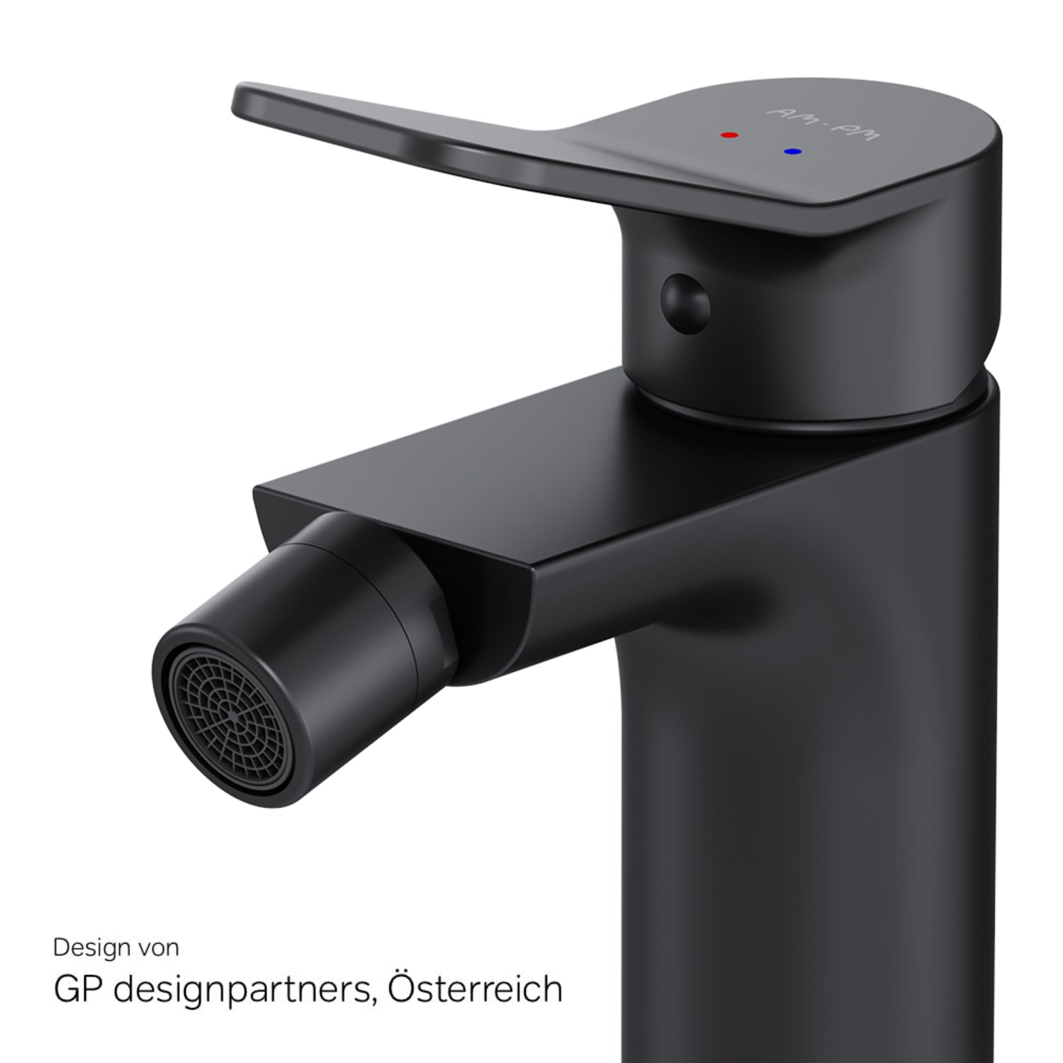FXA83122 Bidetarmatur X-Joy Wasserhahn für Bidet, Schwarz ampm-store.de