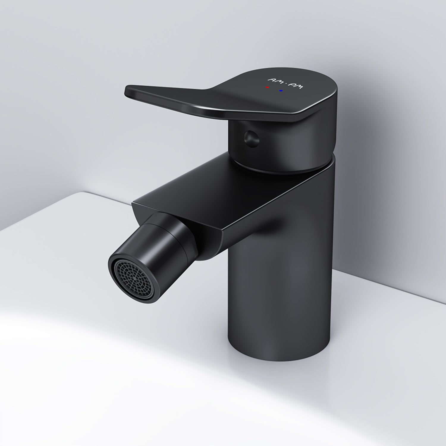 FXA83122 Bidetarmatur X-Joy Wasserhahn für Bidet, Schwarz ampm-store.de