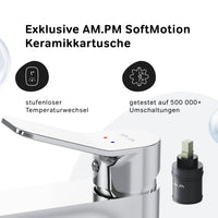 FXA92000 Bad Armatur X-Joy Waschtischarmatur mit hohem Auslauf Wasserhahn ampm-store.de