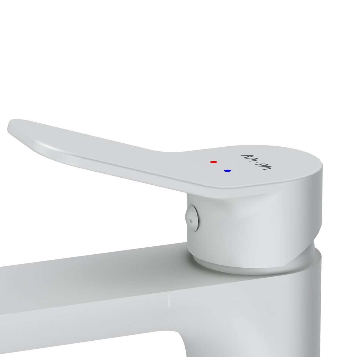 Robinet de lavabo haut X-Joy avec bonde à clic, blanc–FXA92233